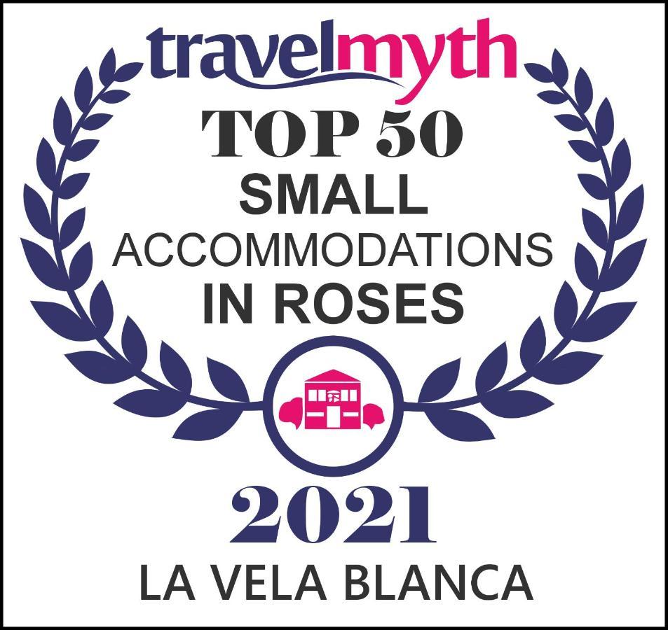 Ferienwohnung La Vela Blanca Roses Exterior foto
